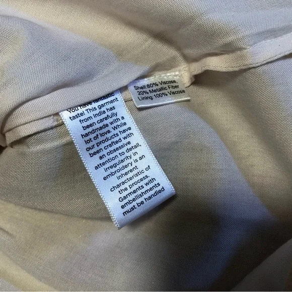 Hemant & Nandita Hera short sleeve. Final price. New condition. - Picture 9 of 12